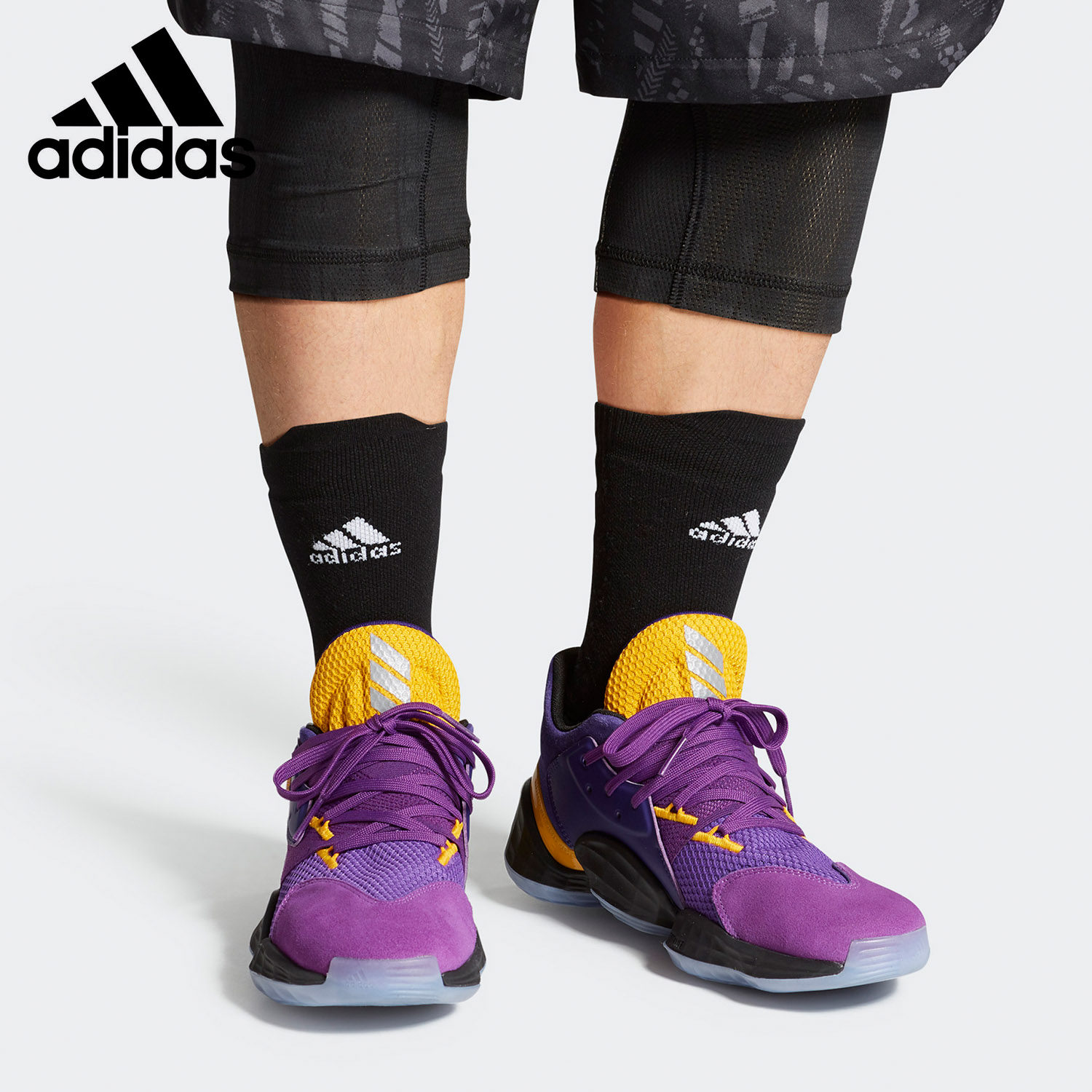 adidas/阿迪达斯正品2020春季新款男子 哈登4代 实战篮球鞋fw7496