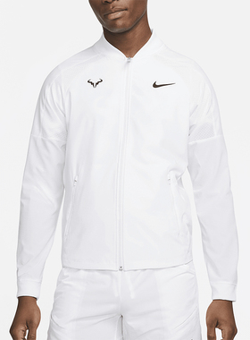 Nike/耐克正品Dri-FIT Rafa 男士休闲梭织网球运动外套DV2886-100