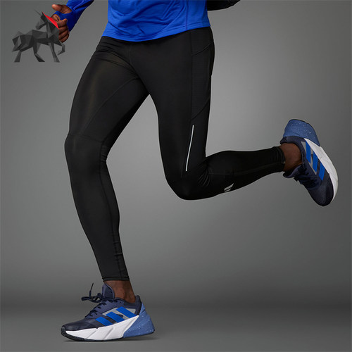 阿迪达斯男士健身长裤