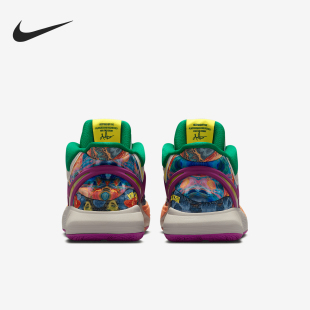 Nike/耐克正品冬季新款GS女子大童时尚耐磨篮球鞋DQ8076-011