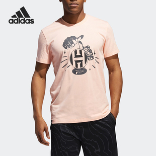 Adidas/阿迪达斯正品当季新款男子HRDN SWAG VERB圆领短T恤EH5988