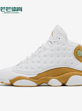 Nike/耐克正品Air Jordan 13 男士高帮防滑实战篮球鞋309259-171