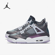 Nike/耐克官方正品Jordan 4 GS AJ4 女子大童篮球鞋BQ9043-400