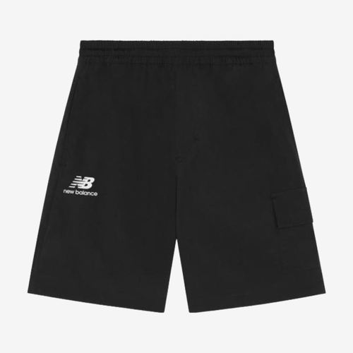 New Balance新百伦正品童五分松紧口袋印花运动短裤7VC2S123-BK