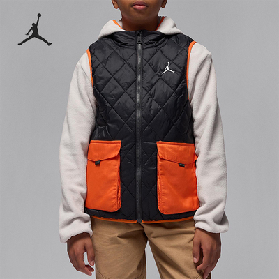 Nike/耐克正品Jordan 大童舒适三合一两件套连帽夹克IQ9998-010