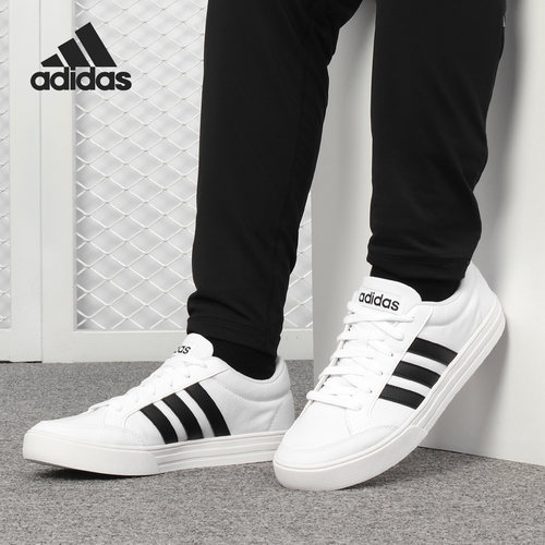 阿迪达斯男女低帮休闲板鞋
