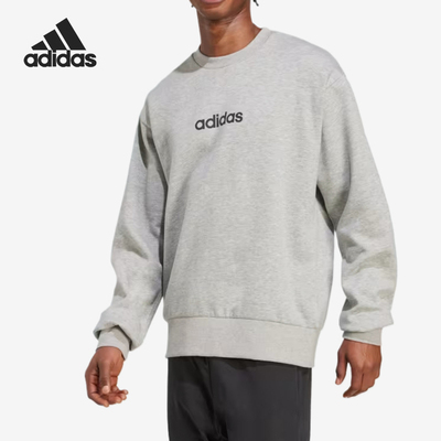 Adidas/阿迪达斯正品ESSENTIALS Linear男士经典加绒卫衣JX5715