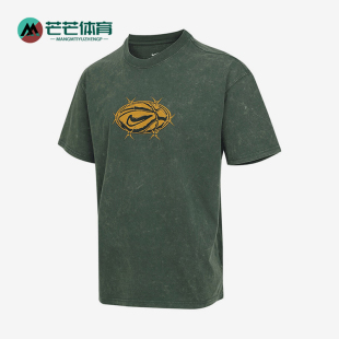 款 男士 印花时尚 Nike HV1676 2025秋季 圆领复古短袖 323 耐克正品