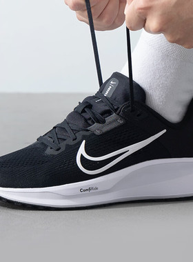 黑色跑步鞋Nike耐克正品运动鞋网面透气男鞋户外轻便休闲鞋FD6033