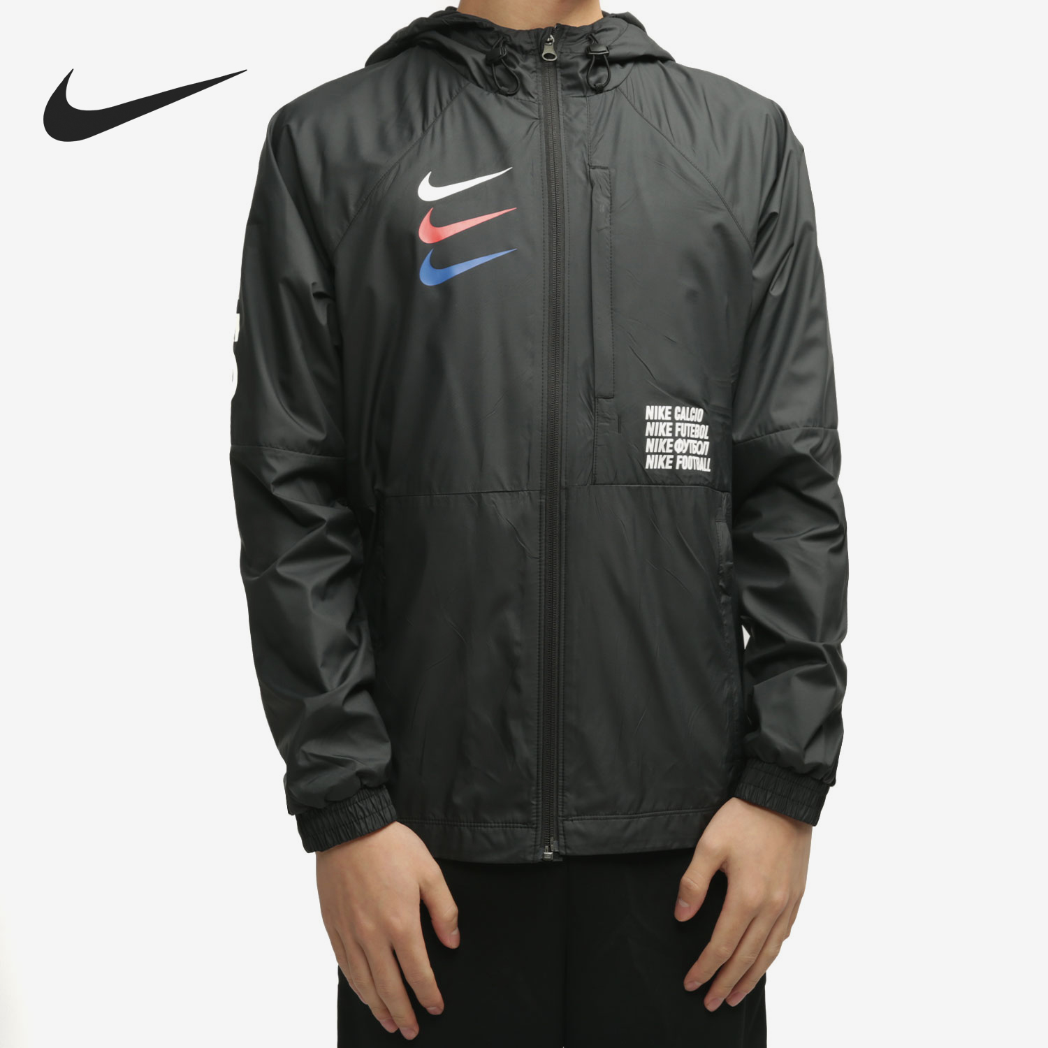 耐克男子足球夹克外套