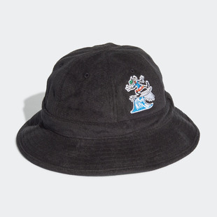Disney高飞联名男女运动帽子GH4854 三叶草 Adidas 阿迪达斯正品