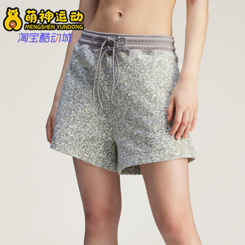 Adidas/阿迪达斯正品P TERRY S女士宽松经典日常印花短裤JI5237