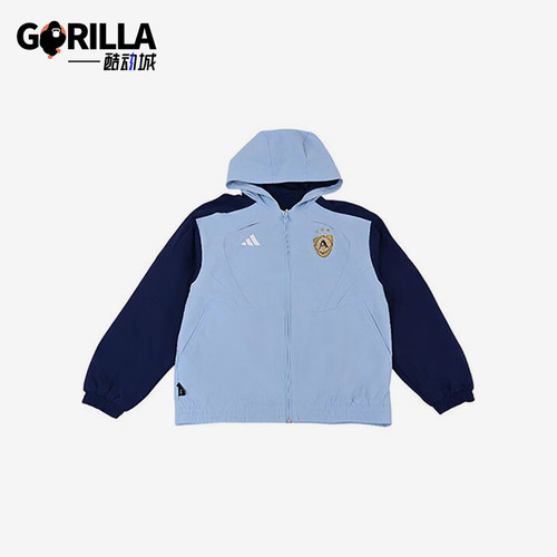 Adidas/阿迪达斯正品25春款儿童户外运动透气经典拼接外套JN1730