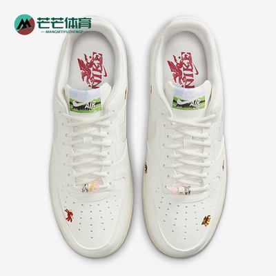 Nike/耐克正品Air Force 1女士系带低帮耐磨透气运动鞋IQ1143-100