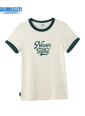 Puma/彪马正品TEAM CC SHORTSLEEVE TEE女士经典运动休闲圆领短袖