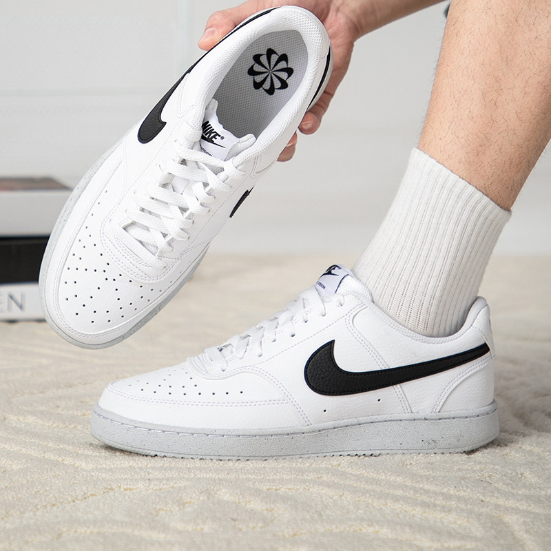 春季新款低帮板鞋Nike耐克鞋子简版空军一号小白鞋轻便运动鞋男鞋