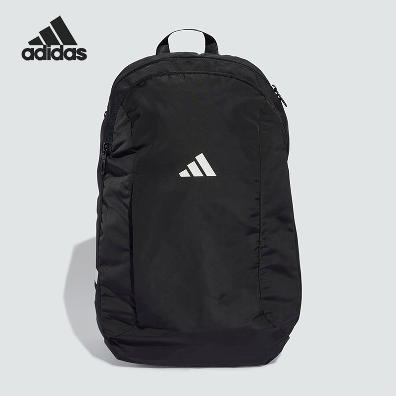 Adidas/阿迪达斯正品新款男女黑白色经典出行休闲双肩包JM4870