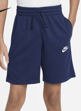 Nike/耐克官方正品新款大童男孩夏季透气运动针织短裤DA0806-410