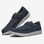 新款 斯凯奇正品 Skechers 男 当季 一脚套休闲鞋 休闲帆布鞋 时尚 美式