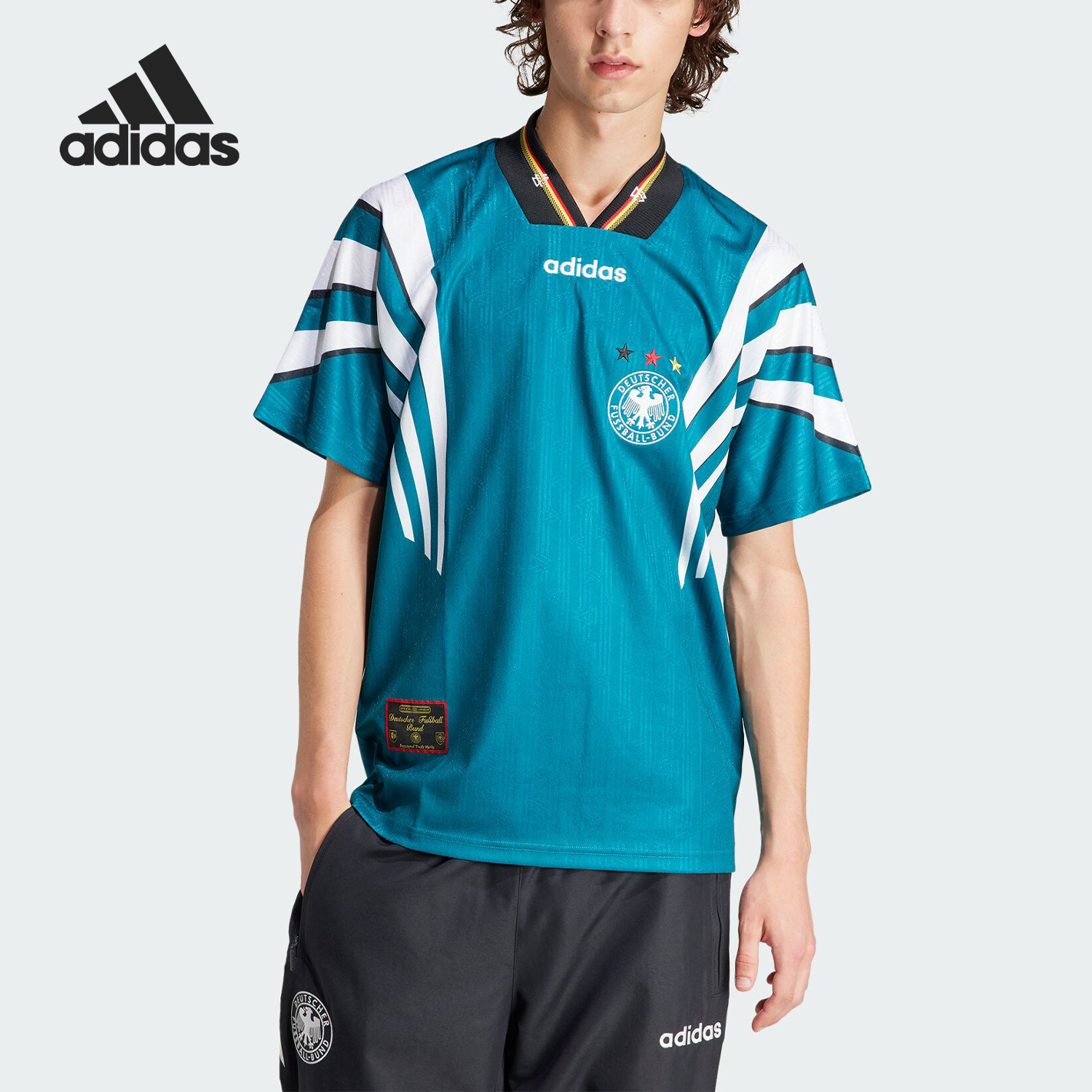 Adidas/阿迪达斯男士足球短袖