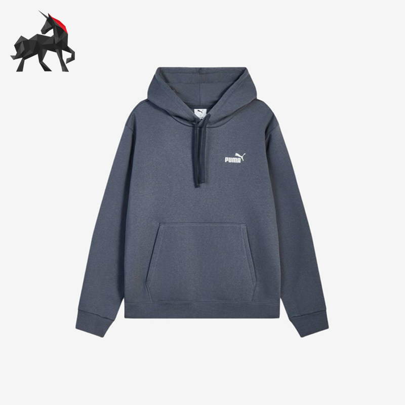 Puma/彪马正品ES+ES+2Col新款男深灰蓝加经典连帽卫衣692909-44