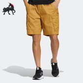 HM2987 休闲男子运动舒适透气五分裤 Adidas 阿迪达斯正品