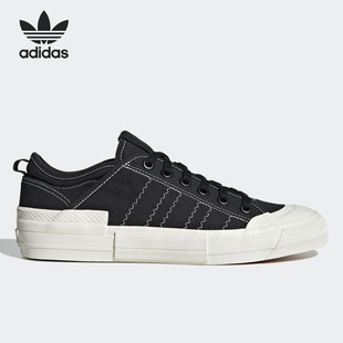 男女低帮经典 Adidas 三叶草NIZZA 板鞋 阿迪达斯官方正品 GX8544