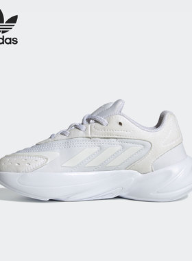 Adidas/阿迪达斯官方正品三叶草运动大童低帮轻便跑步鞋 H04743