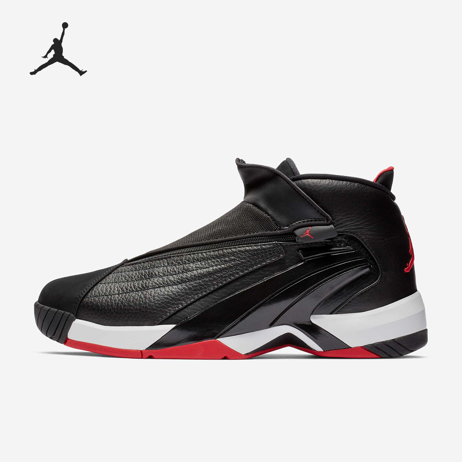 Nike/耐克正品JORDAN运动男士减震耐磨中帮篮球鞋AT2555-001