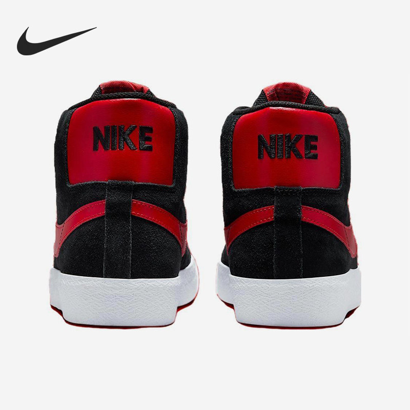 耐克男女中帮系带耐磨板鞋