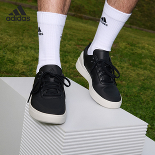Adidas/阿迪达斯正品Court Revival男女耐磨休闲板鞋HP2604
