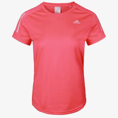 Adidas/阿迪达斯正品  OWN THE RUN TEE女子圆领短T恤 FT2404