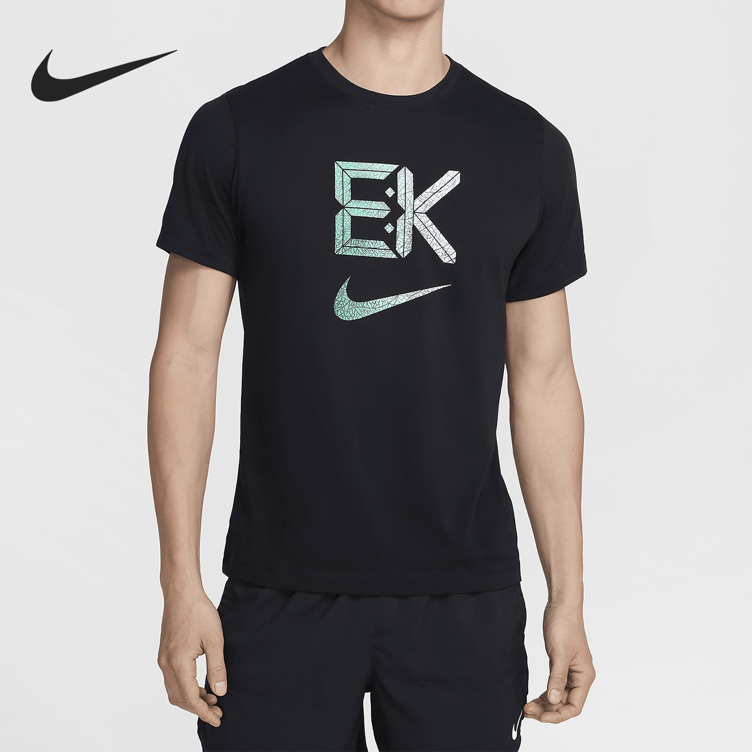 Nike/耐克正品DRI-FIT男士运动透气轻便跑步T恤HF6160-010,运动服/休闲服装,运动T恤,淘宝优惠券,粉丝福利购,淘宝优惠卷