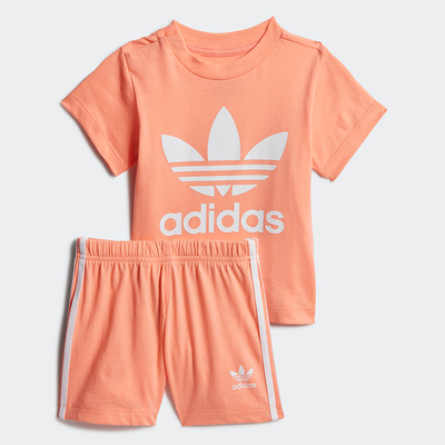 Adidas2021年夏季休闲运动套装
