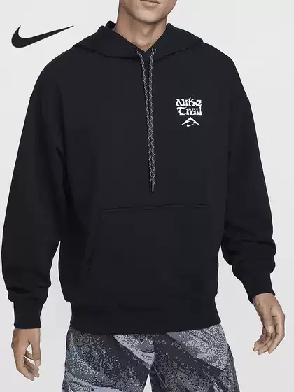 Nike/Nike Genuine Trail Dri-Fit Men's Loose-Fitting Knitted Hooded Sweatshirt Hf0339-010