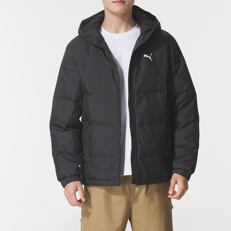 Puma/彪马官方正品新款男女黑色蓬松轻盈保暖休闲羽绒服692811-01