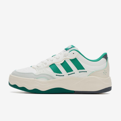 Adidas/阿迪达斯正品新款女白绿色出街复古经典低帮休闲鞋KH9024