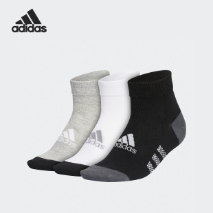 小童三双装 Adidas 新款 2023夏季 运动袜子IB0338 阿迪达斯正品