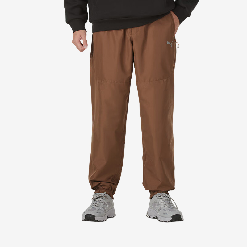 彪马男士运动户外扣子休闲束脚裤