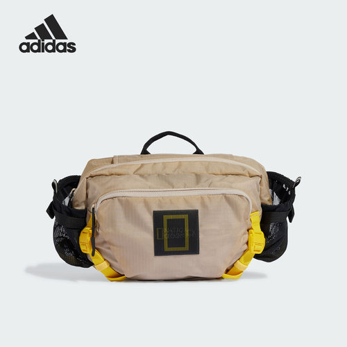 阿迪达斯男女同款休闲腰包