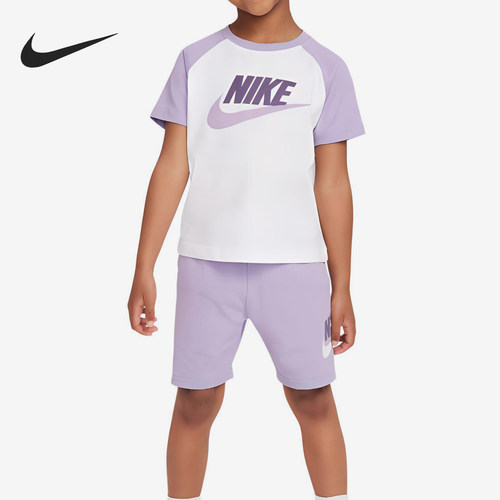 Nike/耐克正品儿童休闲舒适亲肤透气柔软运动套装HM9275-515