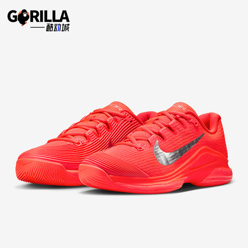Nike/耐克正品四季款女士运动时尚透气系带网球休闲鞋HQ2595-600