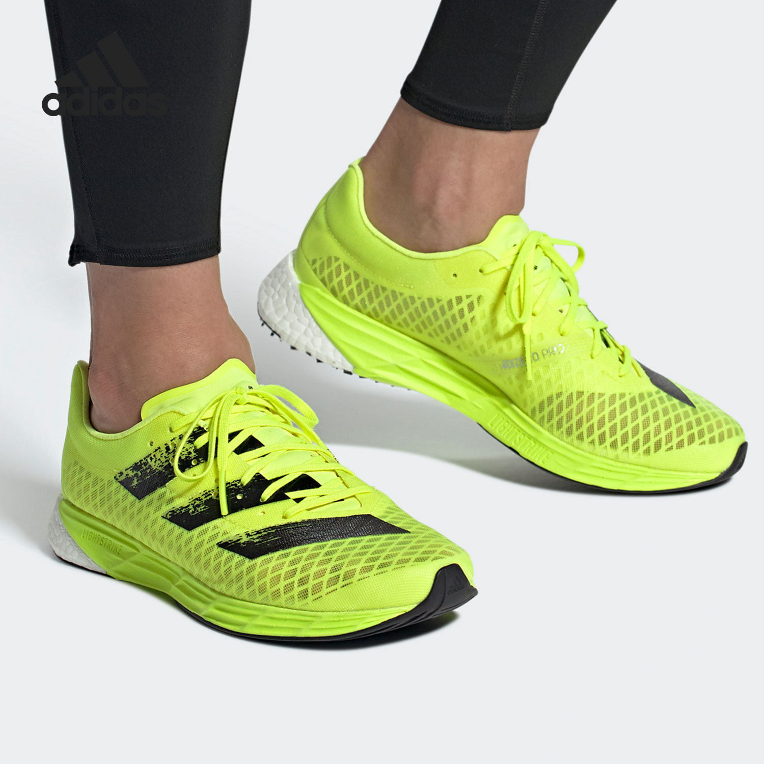 adidas/阿迪达斯正品2020冬季新款adizero pro男子跑步鞋fy0101