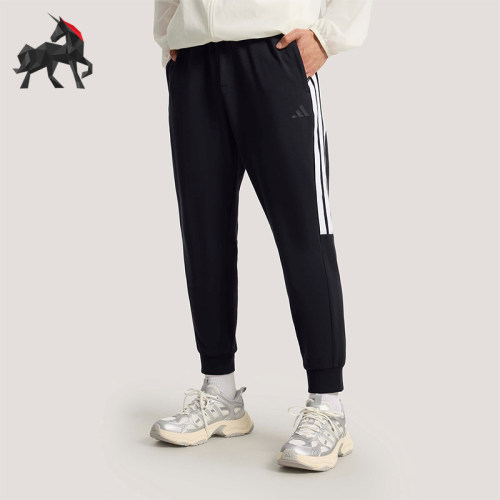 Adidas/阿迪达斯正品2026男士休闲经典束脚日常健身长裤KS0280