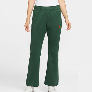 耐克正品 FZ6510 2025秋季 女士阔腿中腰针织网球长裤 323 款 Nike