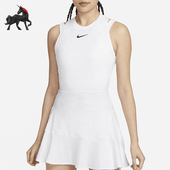 耐克正品 Dri FIT女士时尚 Nike 透气网球运动连衣裙FD5660 100