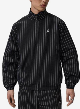 Nike/耐克正品JORDAN新款男黑白色训练经典夹克外套IR6302-010