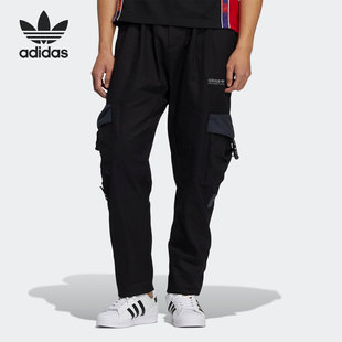 潮流运动长裤 休闲三叶草男子时尚 HC0383 阿迪达斯正品 Adidas