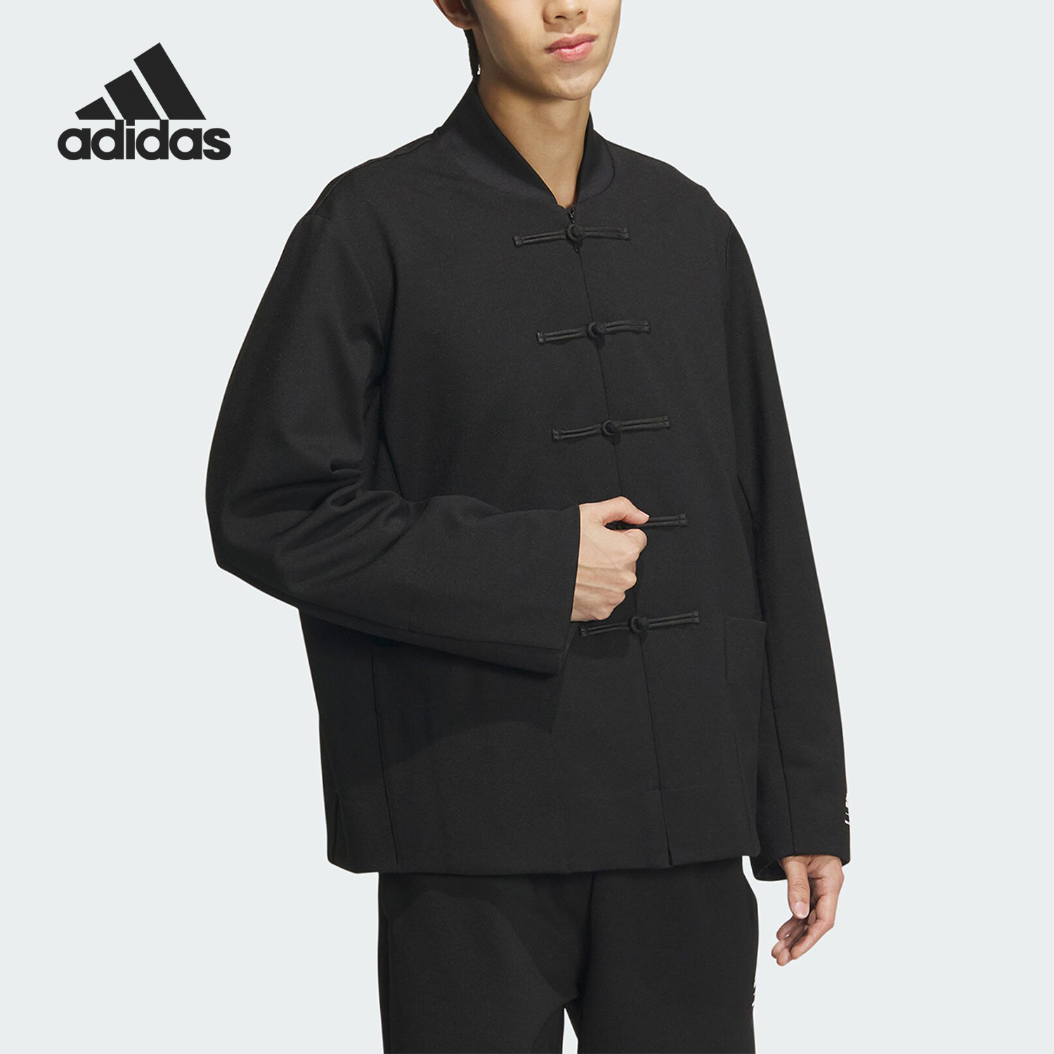 Adidas/阿迪达斯情侣唐装外套