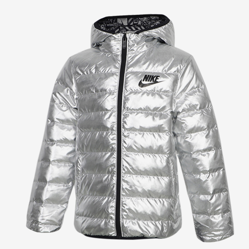 耐克新品男大童运动双面穿羽绒服